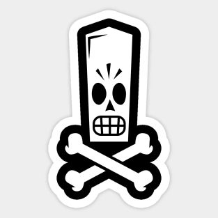 Grim Jolly Roger Sticker